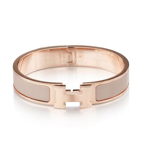 hermes chaine d'ancre bracelet rose gold|hermes clic clac bracelet new.